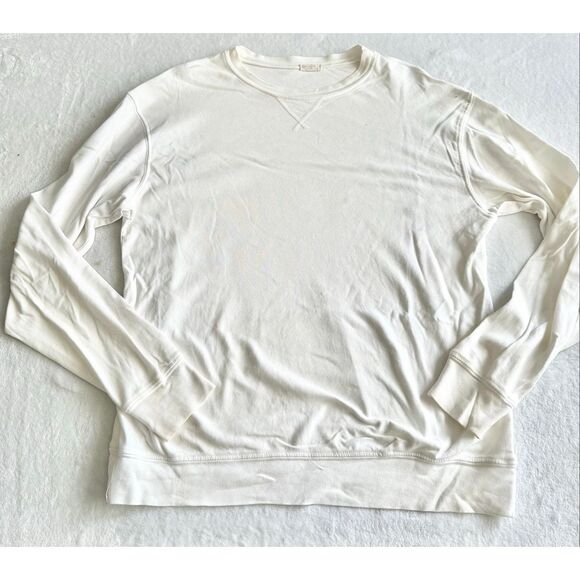 Brandy Melville white crewneck sweatshirt one size - Picture 3 of 9